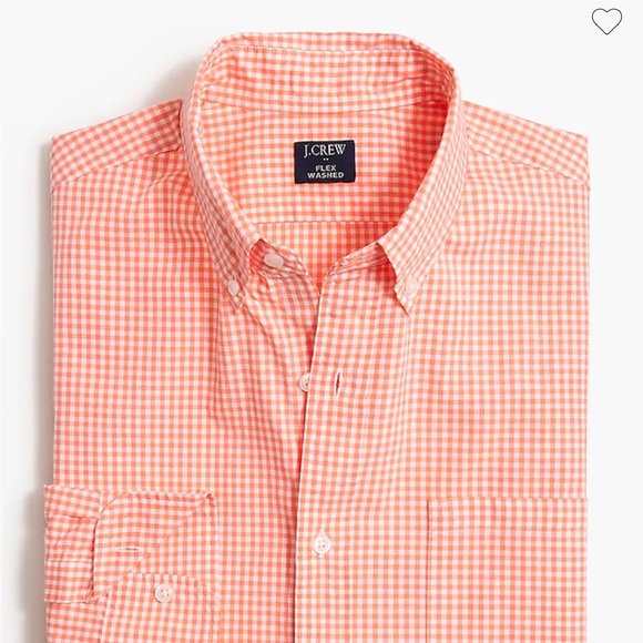 J. Crew Gingham Button Down - Medium Slim - Picture 2 of 6